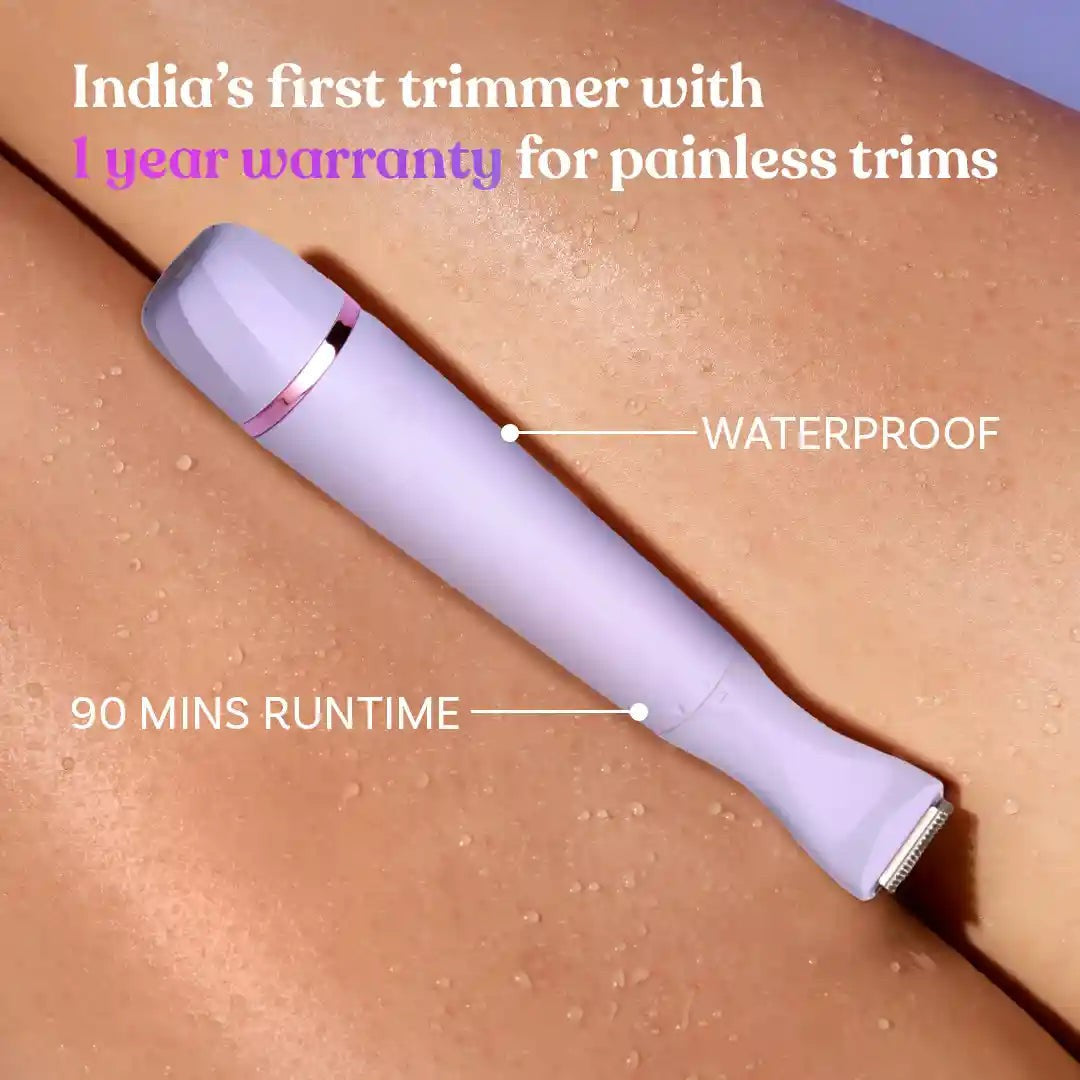6-in-1 bikini trimmer | Fuzzoff π Bikini | Underams | Face