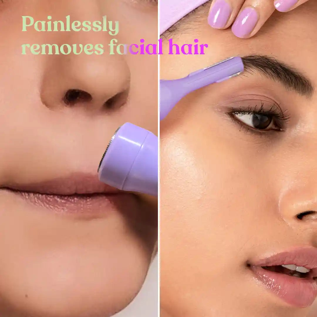 6-in-1 bikini trimmer | Fuzzoff π Bikini | Underams | Face