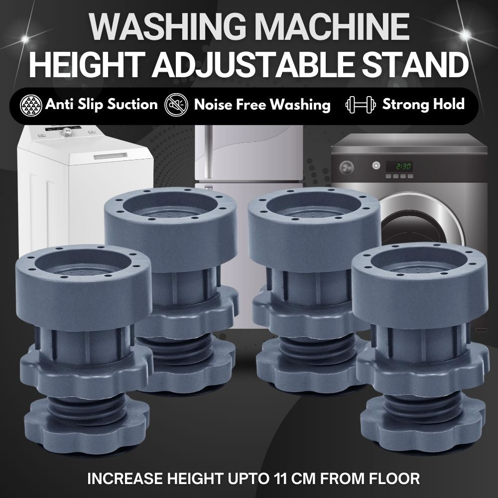 Washing Machine Adjustable Height Footpads (Pack of 4)