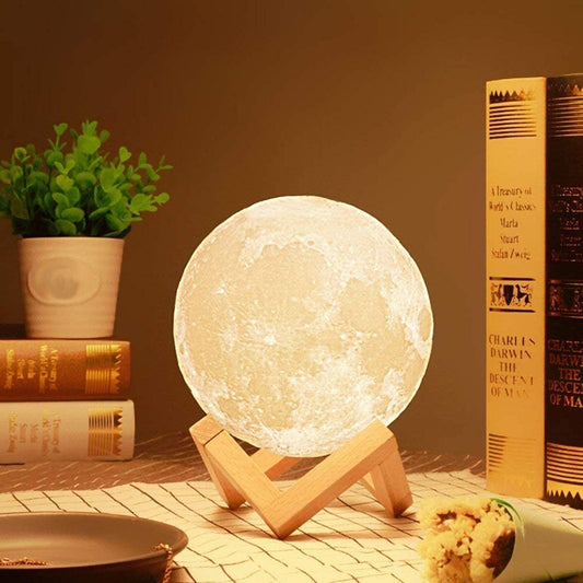 Moon lamp 7 Multi Colors Changing Touch Sensor for Adult and Kids